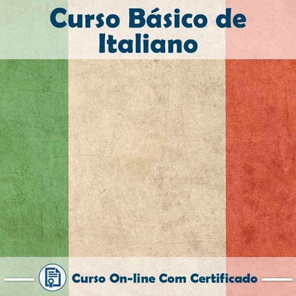curso online em videoaula básico de italiano com