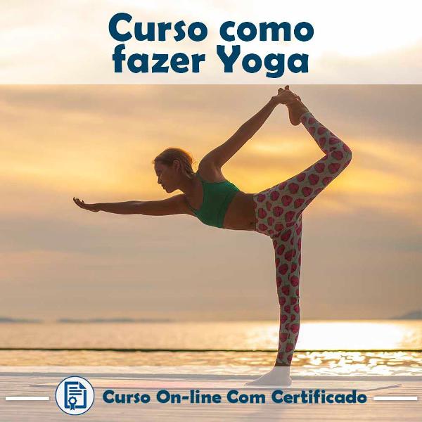 curso online em videoaula básico sobre yoga com certificado