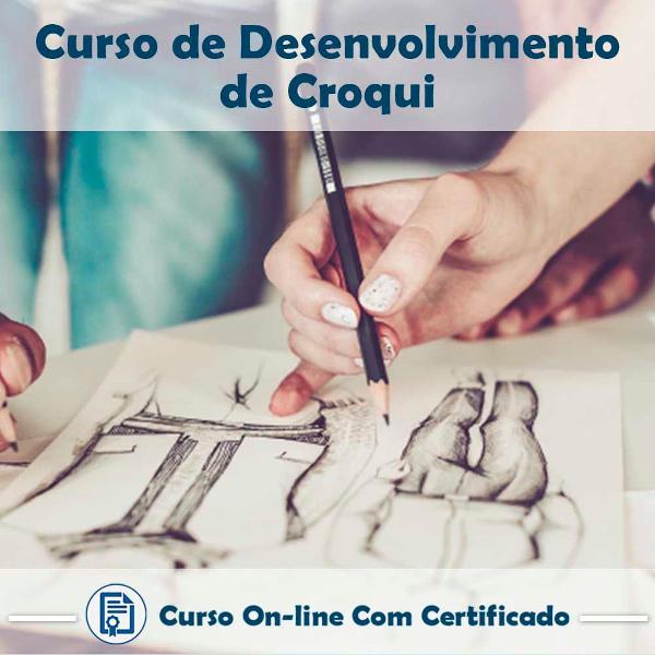 curso online em videoaula de desenvolvimento de croqui com