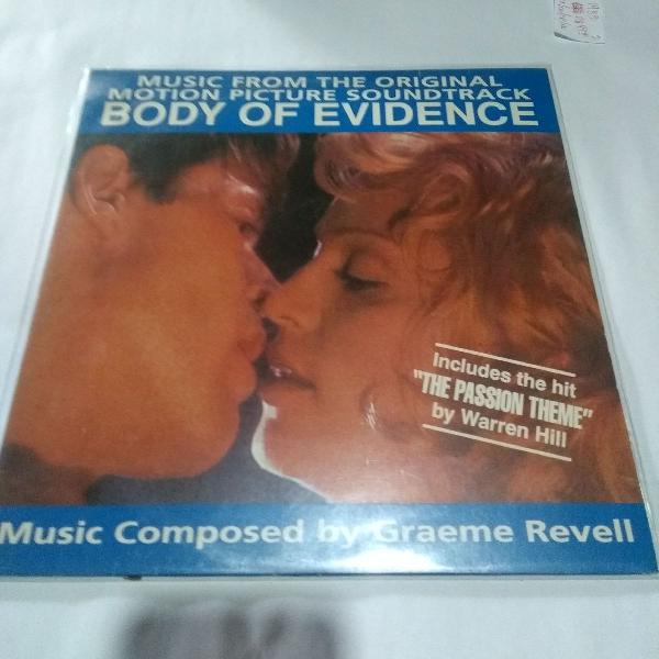 disco de vinil Body of Evidence, LP do filme Body of