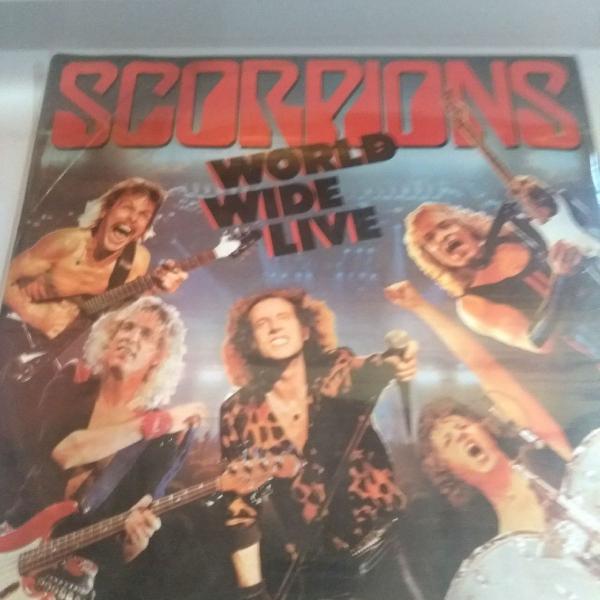 disco de vinil Scorpions vírgulas LP Scorpions, World Wide