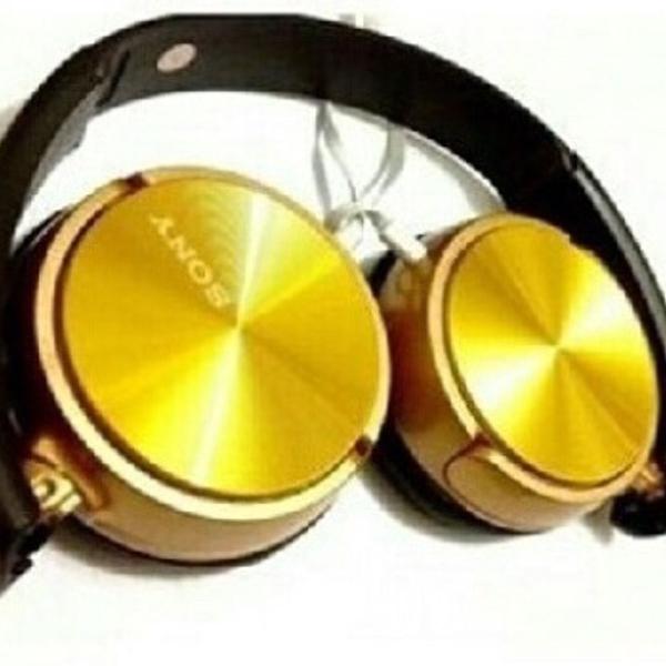 fone de ouvido sony mdr-zx310 - dourado