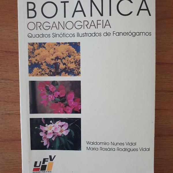 livro botânica organografia