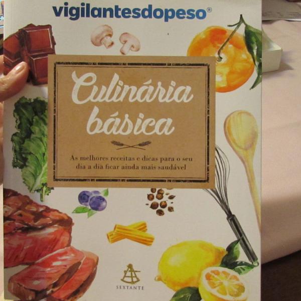 livro culinária basica vigilantes do peso