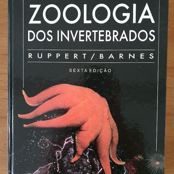 livro de capa dura zoologia dos invertebrados