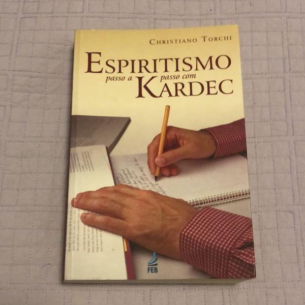 livro espiritismo passo a passo com kardec