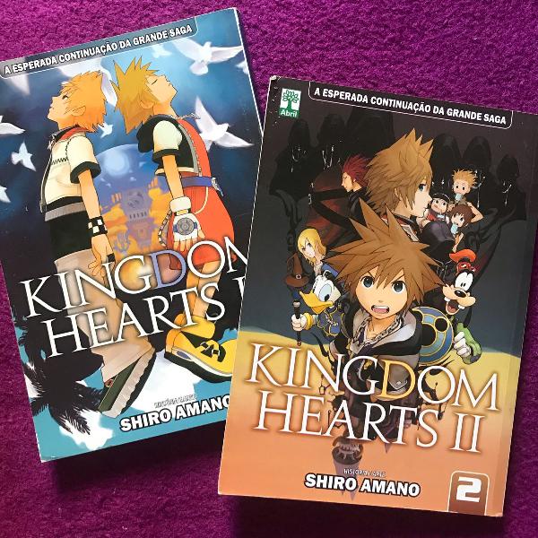 livro kingdom hearts 2