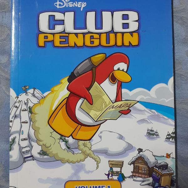 livro "o guia oficial - club penguin"
