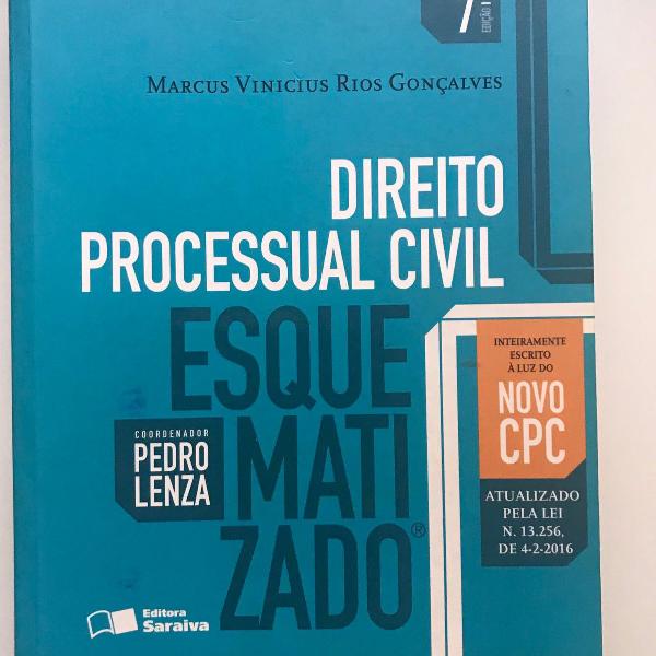 livro processo civil esquematizado