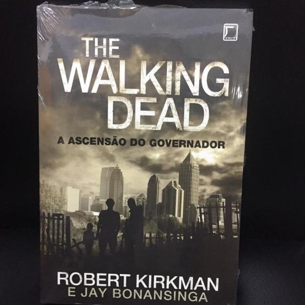 livro "the walking dead, a ascensão do governador".