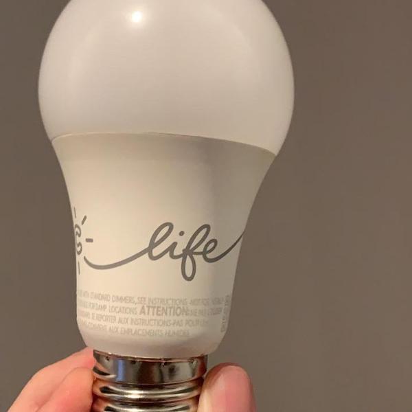 lâmpada life smart 110v -nunca usada