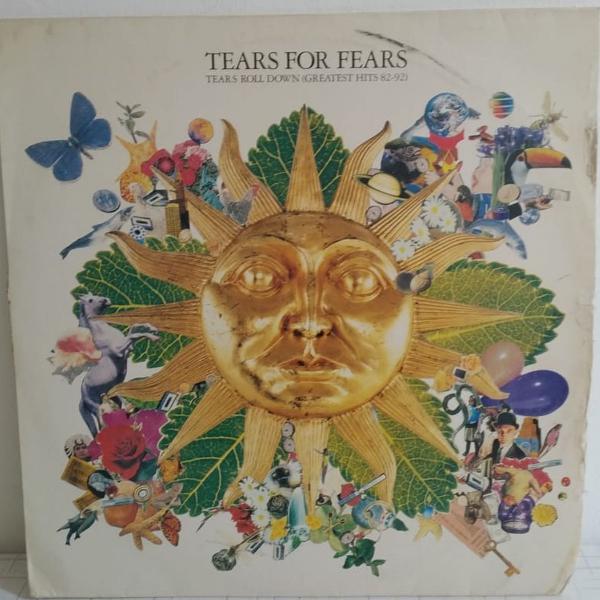 lp tears for fears - tears roll down - greatest hits (82-92)