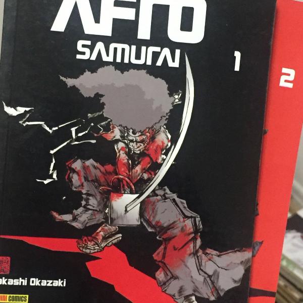 mangá afro samurai 2 de 2 volumes