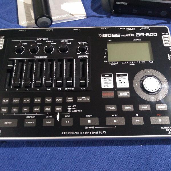 mesa gravadora studio br-800