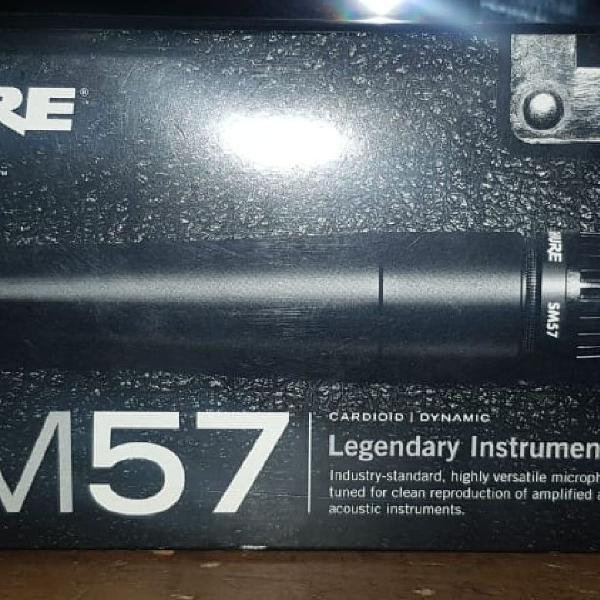 microfone shure sm-57 (made in mexico)