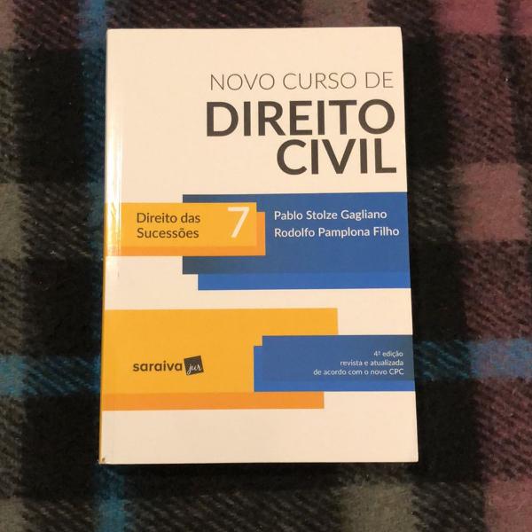 novo curso de direito civil 7 - direito das sucessões