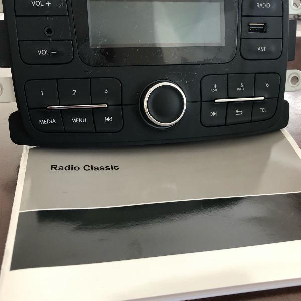 rádio original renault duster mp3/usb/bluetooth