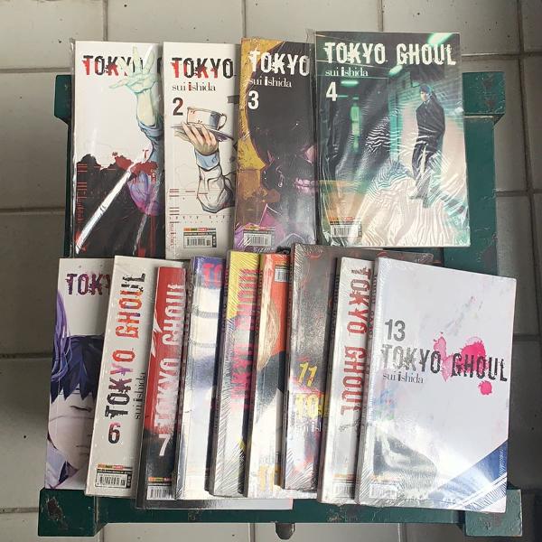 tokyo ghoul coleção completa em 13 vols