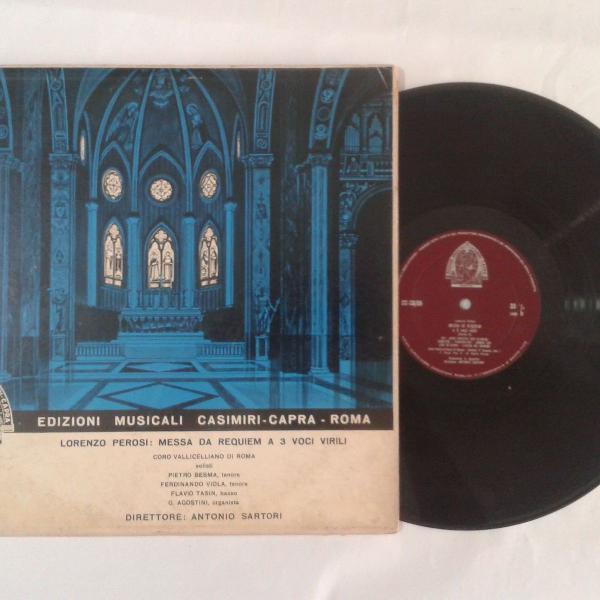 vinil lp importado - lorenzo perosi - messa da requiem a 3