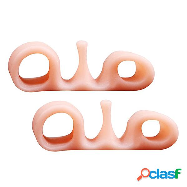 1 Par Hálux Valgo Ferramenta de Correção de Silicone