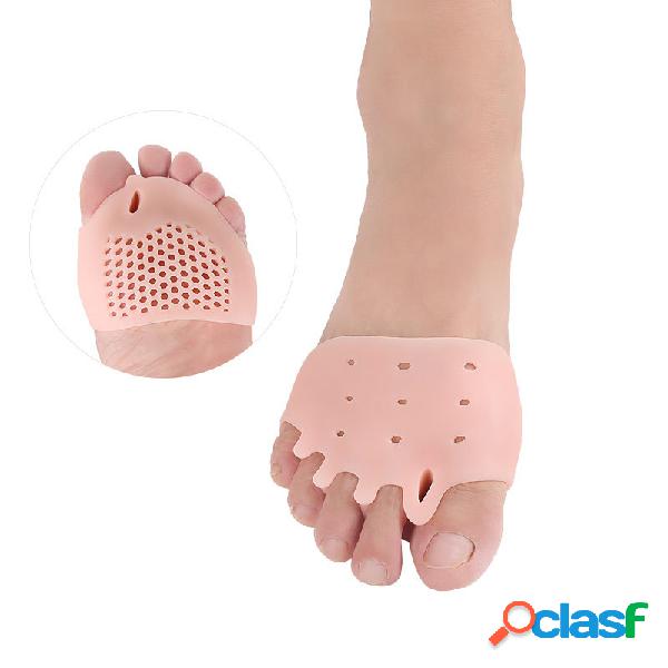 1 Par Toe Separator Corrector Cinco-buraco Anti Hallux Valgo