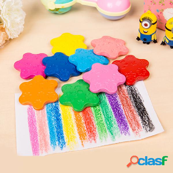 12 Colorir Creme de floco de neve criativo Colored Pencils