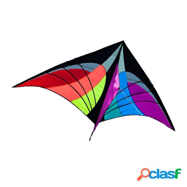 5,2ft Delta Triangle Kite Outdoor Kids Diversão Sport Toy