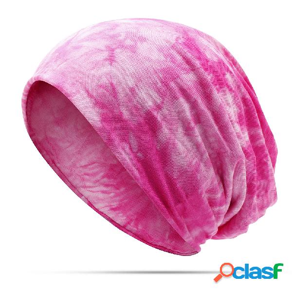 Algodão Mulheres Stripe Beanie Chapéus Casual Ao Ar Livre
