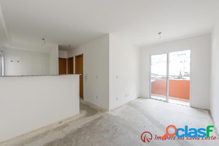 Apartamento 2 dorms, sacada, 1 vaga - São Miguel Paulista