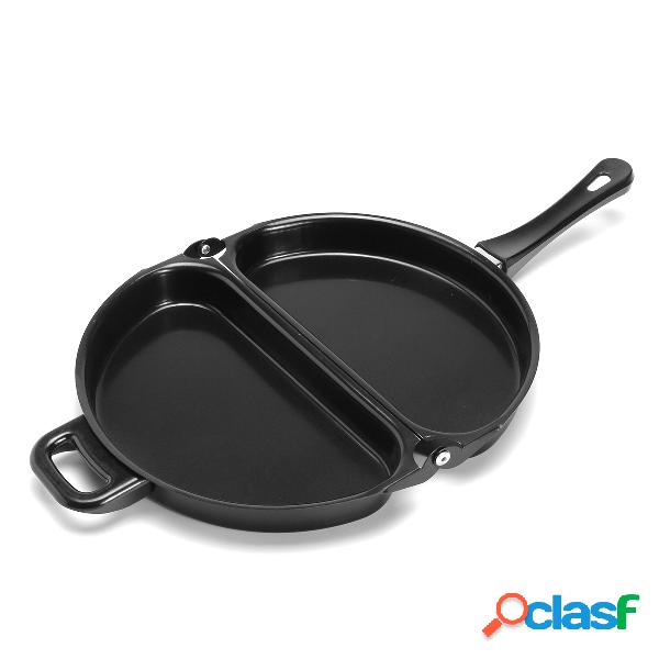 Bandeja de dobramento portátil exterior Nonstick da aleta