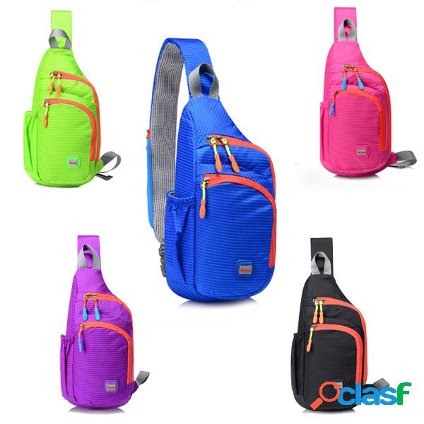 Bolsa Casual Leve Impermeável Nylon Bolsa de Peito de