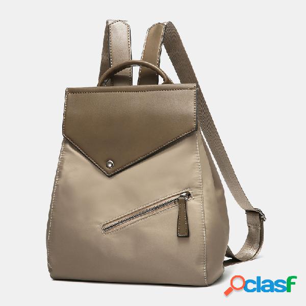 Bolsa anti-roubo para mulheres Oxford School Bolsa Patchwrok