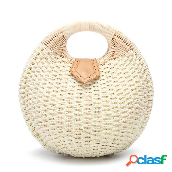 Bolsa de Palha Rotim Modelo de Ninho Feminina