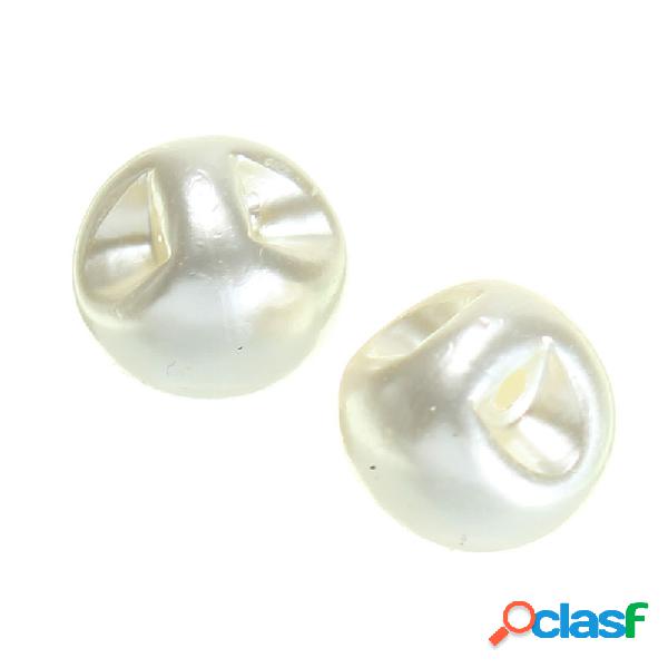 Botões de costura 60 pcs 10mm Pérola Botões para