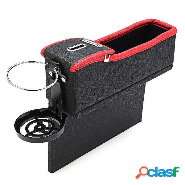 Car Storage Bag Box Money Pot Beverage Holder Car Seat