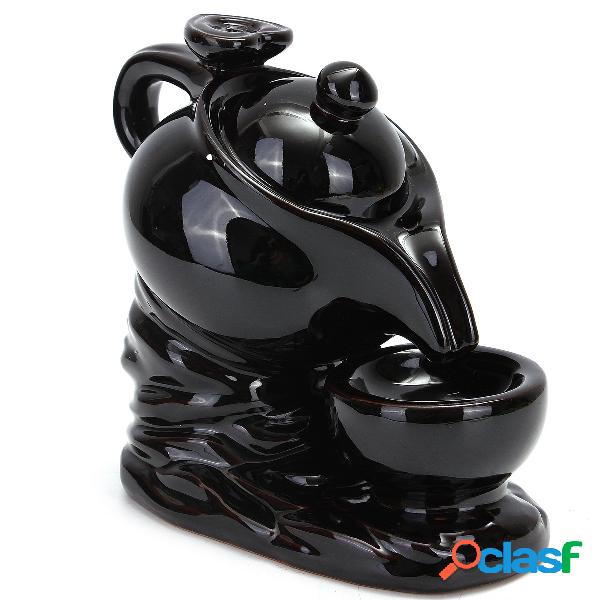 Ceramics Incense Smoke Cone Burner Backflow Censer Tower