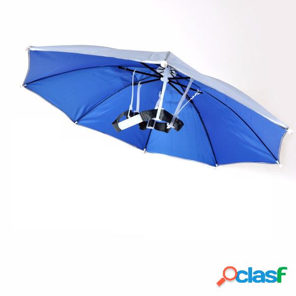 Chapéu de guarda-chuva de pesca conveniente
