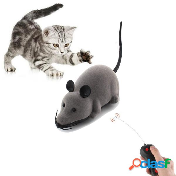 Criativo Pet Brinquedos Controle Remoto Eletrônico Rato Pet