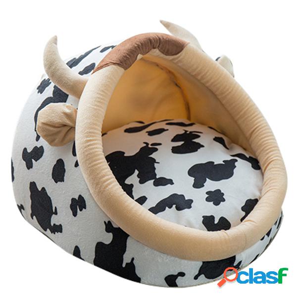 Cute Animal Design Confortável Indoor House Bed Filhote de