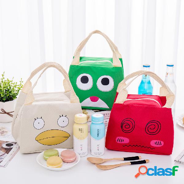 Cute Picnic Cooler Sacola isolada Food Lunch Tote Bag