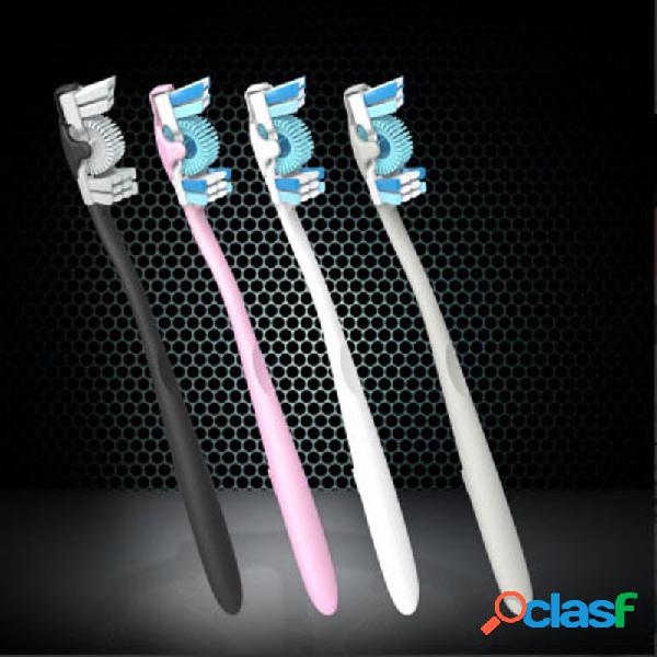 Escova de dentes removível semi-automática Escova de