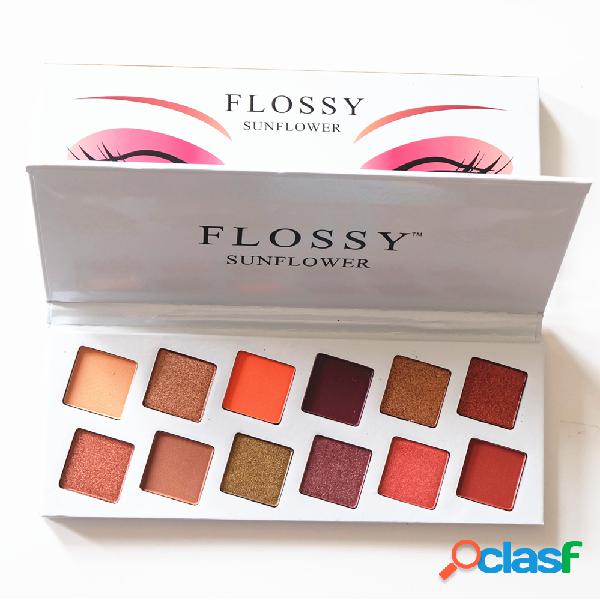 FLOSSY SUNFLOWER 12 Cores Paleta de Sombra