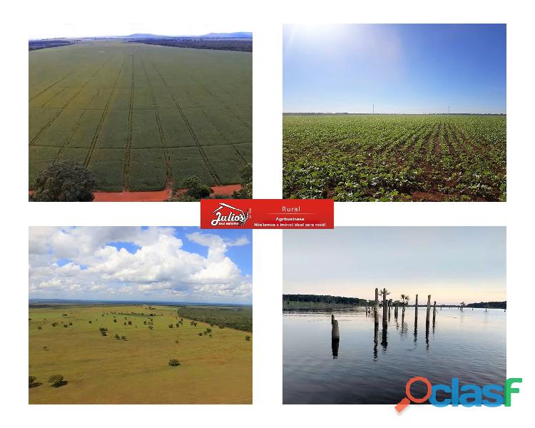 Fazenda em Paracatu MG plantando soja e pecuária Área