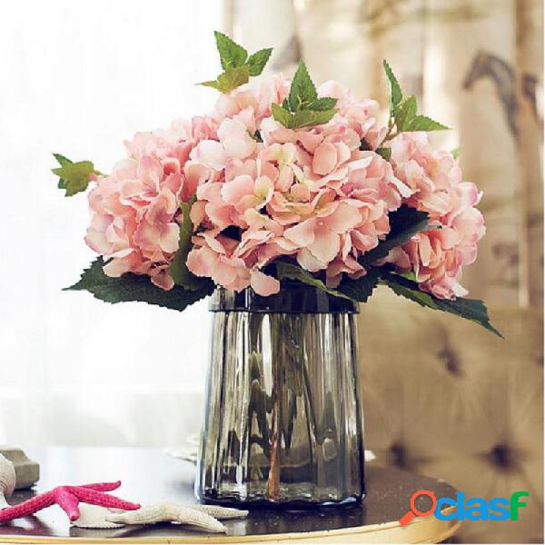 Flor de seda artificial do Hydrangea de Califórnia para