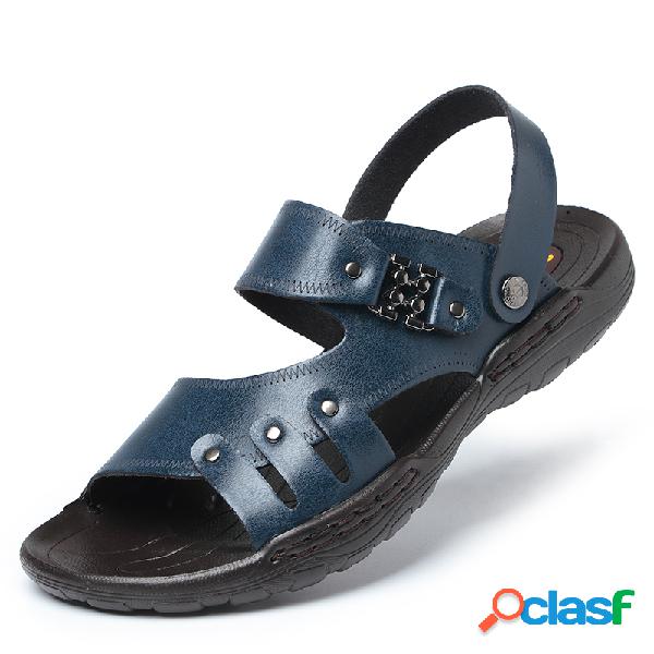 Homens Dedo do Pé Aberto Comfy Soft Sole Water Praia