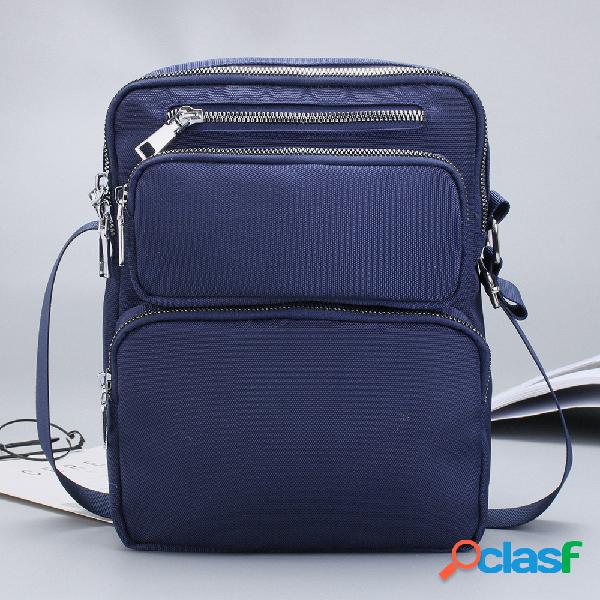 Homens Mulheres Casual Waterproof Bolsa Crossbody Bolsa