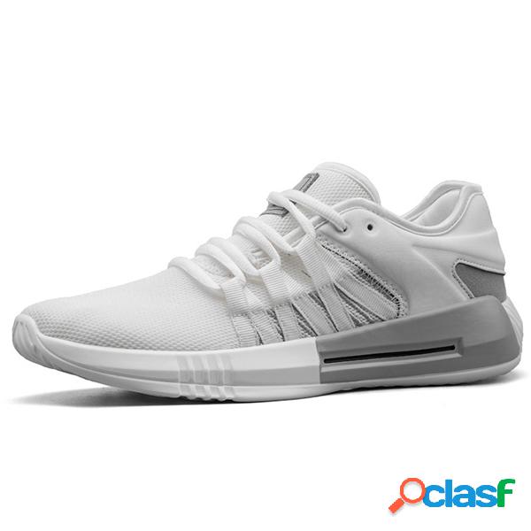 Homens respiráveis Shock Absorption Sport Casual Sneakers