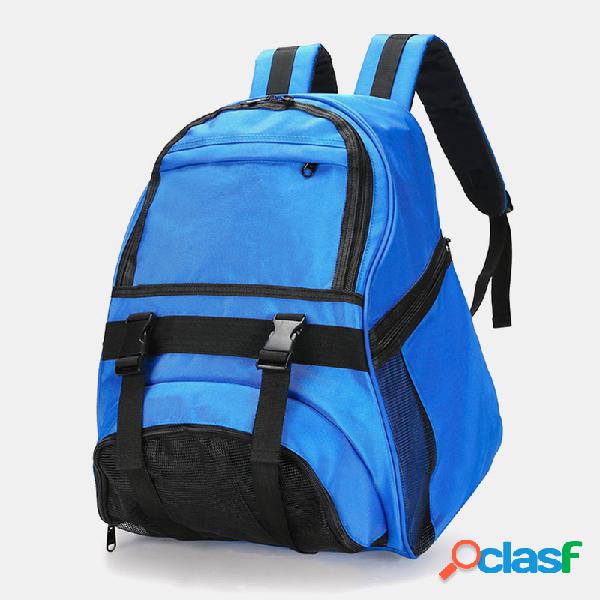 Homens viajar esporte mochila bola multifunções