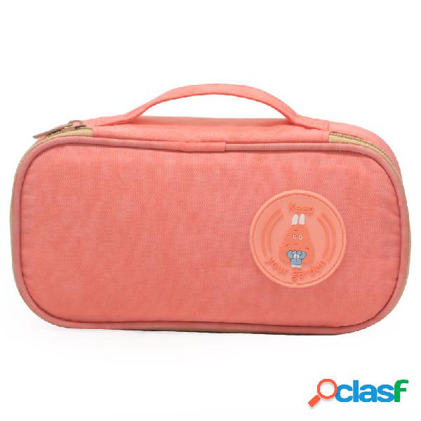 Honana HN-1027 Viagem Cosmetic Bag Makeup Cable Organizador