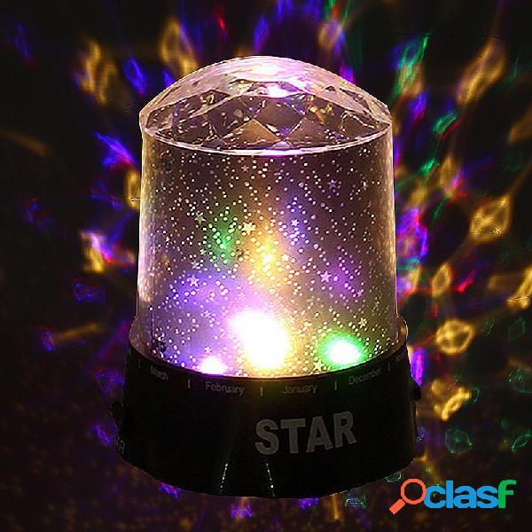 LED Lâmpada de Projetor Modelo de Estrela Fanstástica